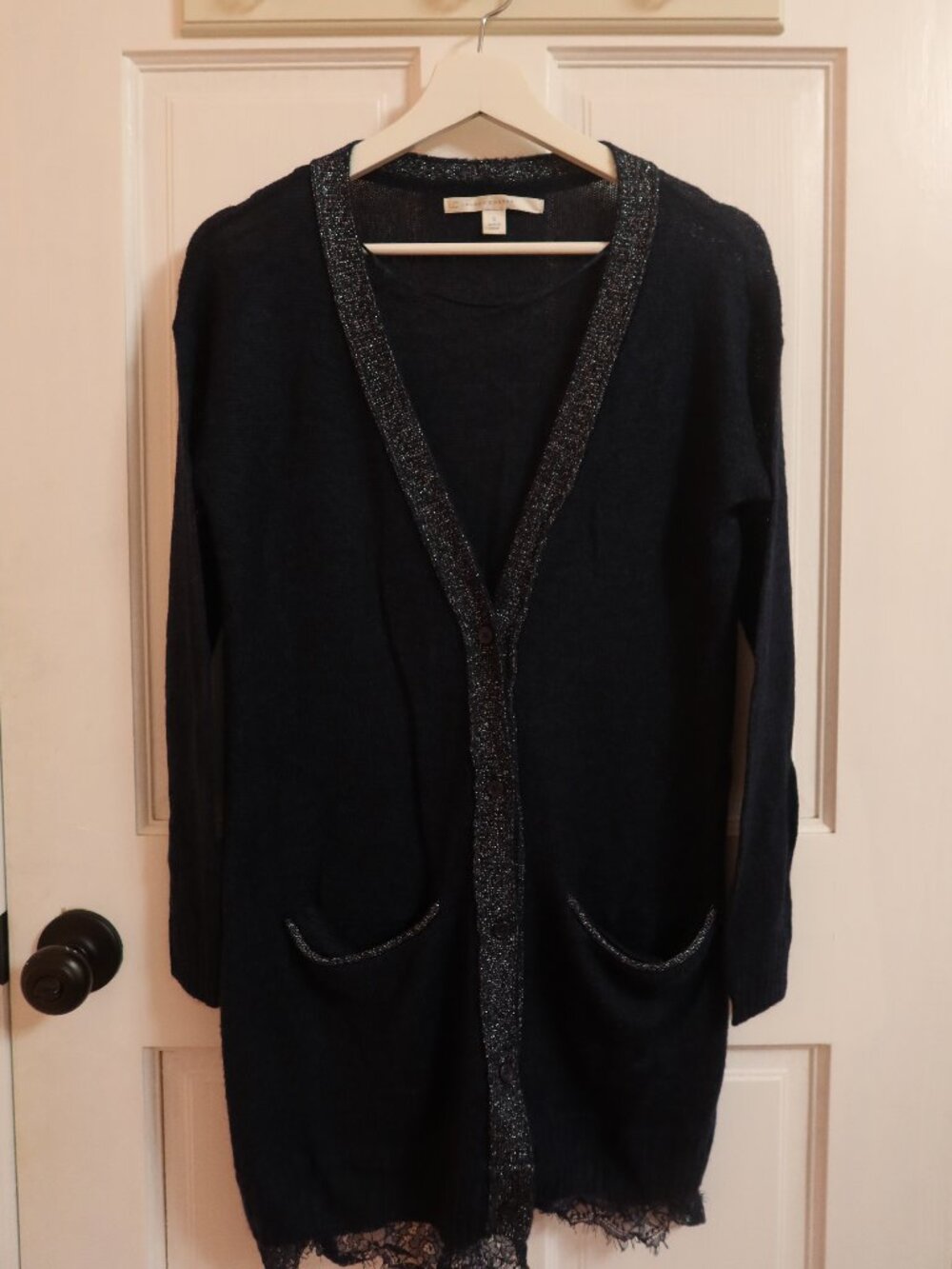 Lauren Conrad Blue cardigan S lightly worn